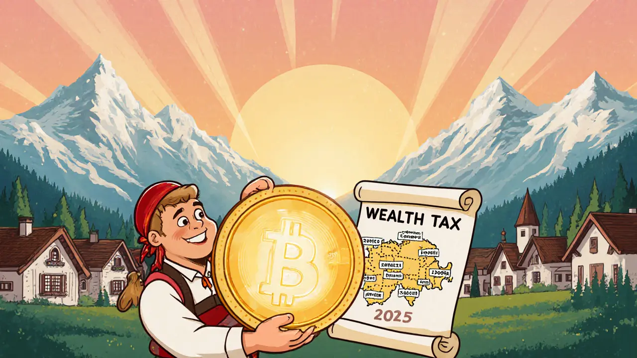 Switzerland Crypto Wealth Tax Guide: How Bitcoin & Tokens Are Taxed in 2025
