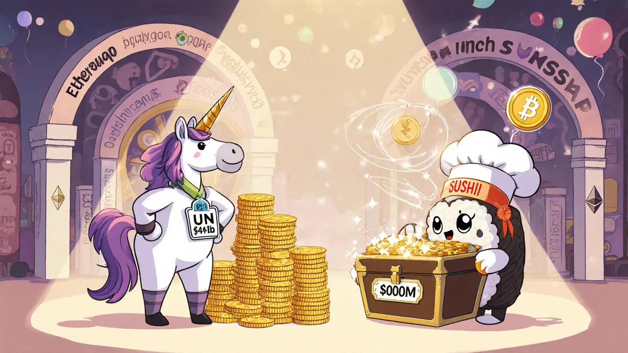 Uniswap vs SushiSwap: 2025 DEX Comparison Guide