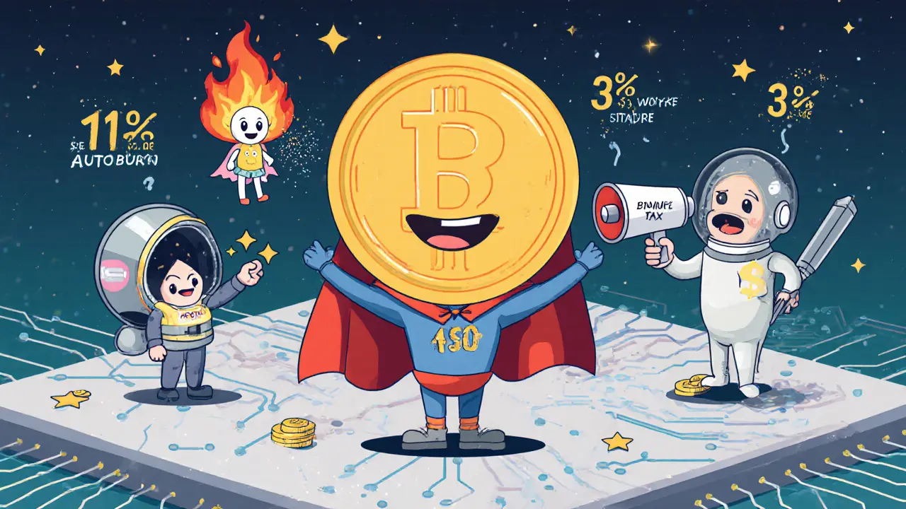 Comparative tokenomics snapshot