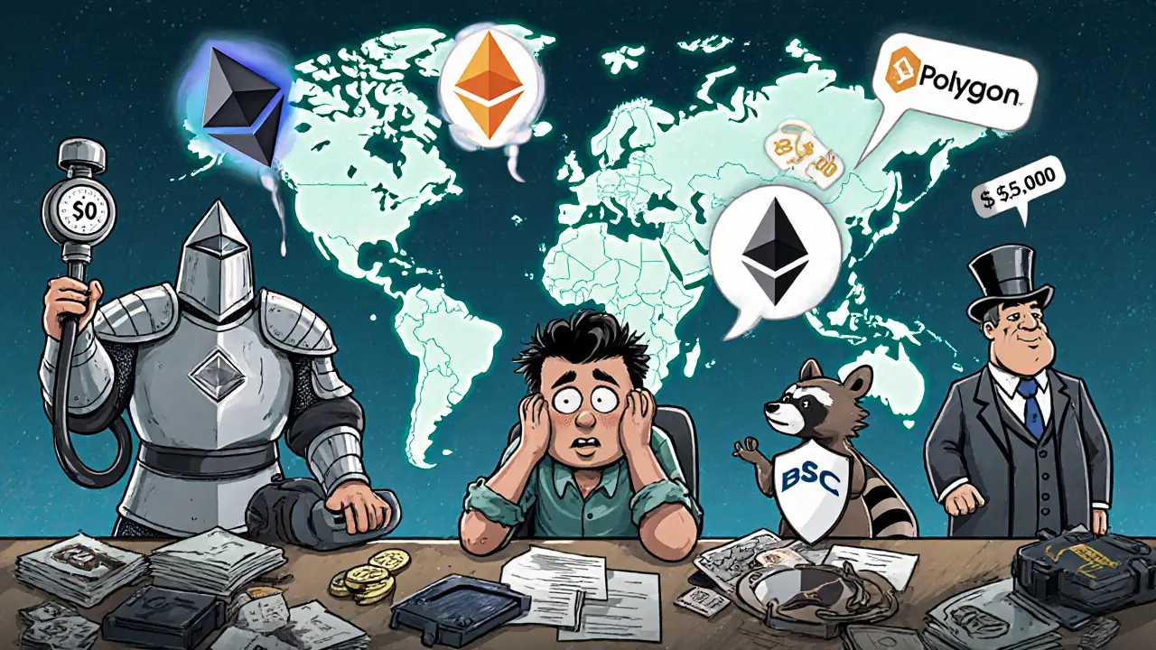 Cost of Executing Smart Contracts on Different Blockchains in 2025