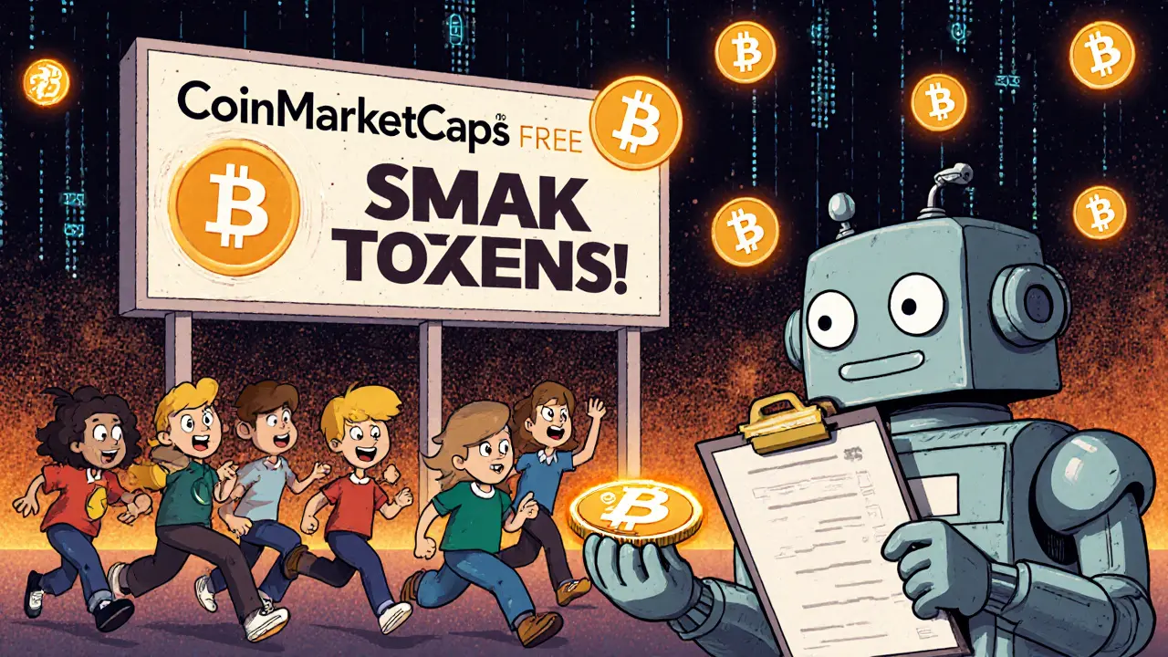 SMAK X CoinMarketCap Airdrop: What Happened and Why It Faded