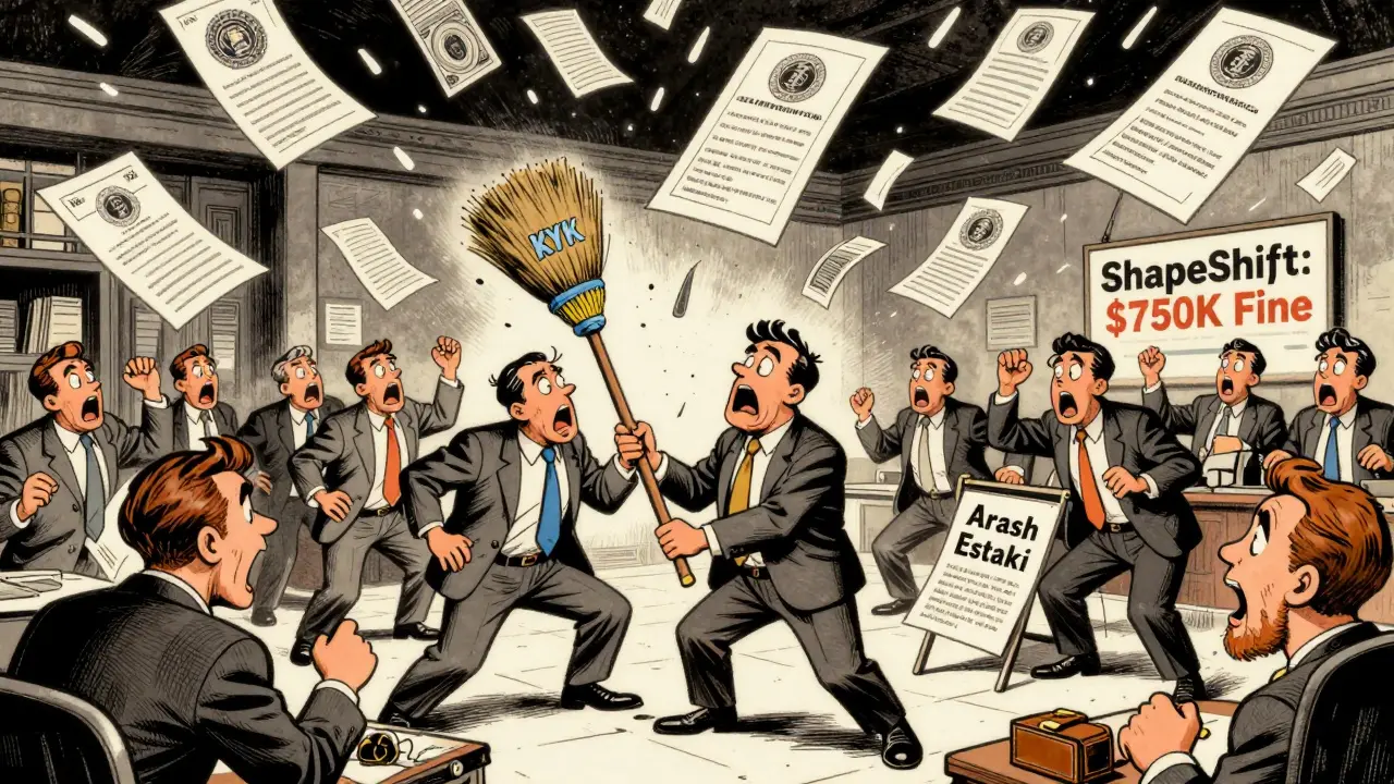 Chaotic crypto exchange workers being punished by OFAC letters, one trying to block Iranian users.