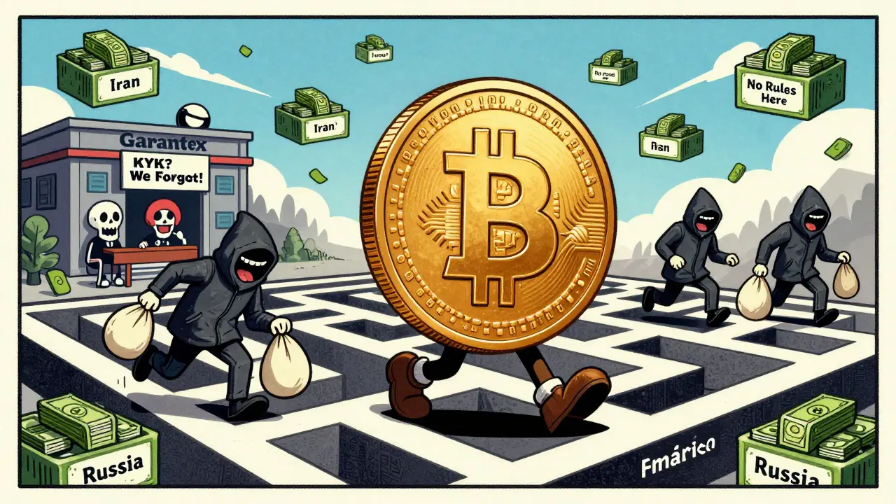 How $15.8 Billion in Sanctioned Crypto Transactions Shaped 2024