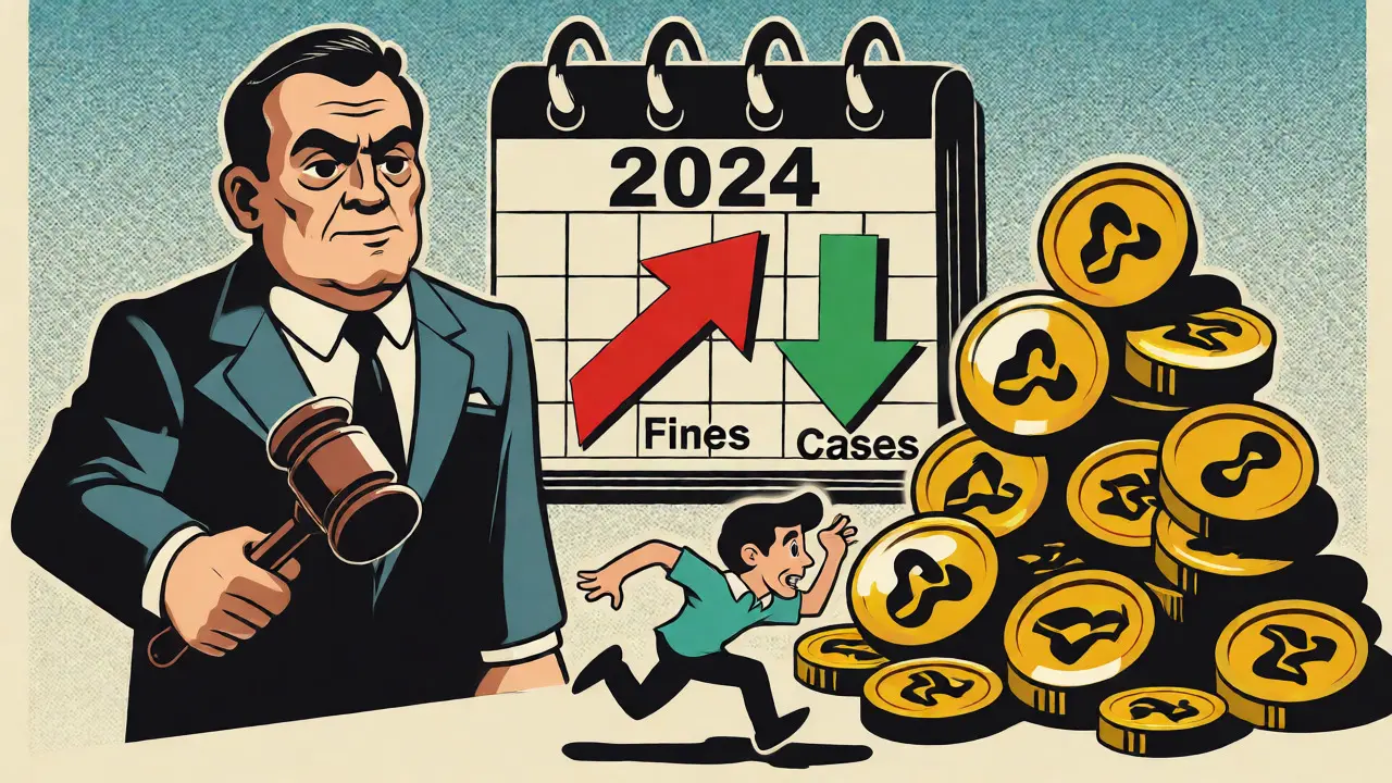 SEC Crypto Enforcement Fines: The 3,018% Spike in 2024