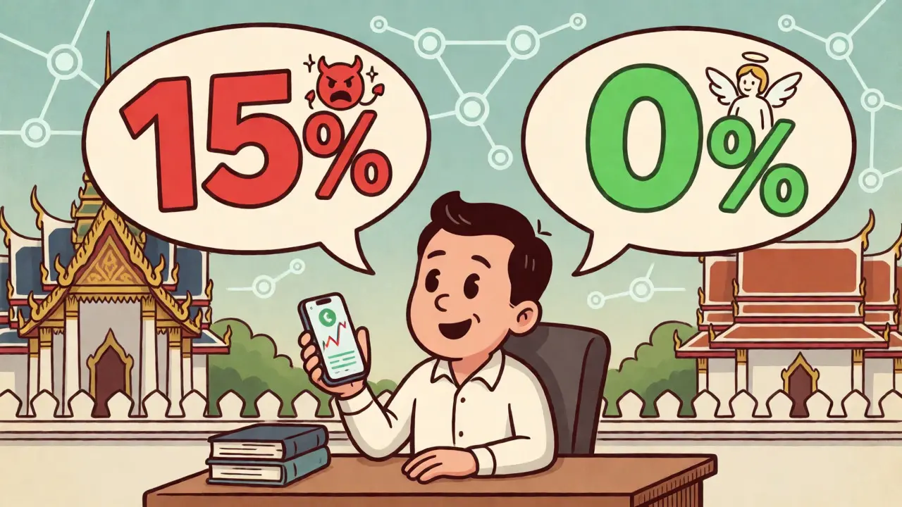 Thailand Crypto Tax: The 5-Year Exemption vs. The 15% Withholding Rule